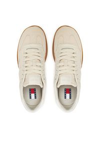 Tommy Jeans Sneakersy The Greenwich Textile EN0EN02805 Beżowy. Kolor: beżowy. Materiał: materiał