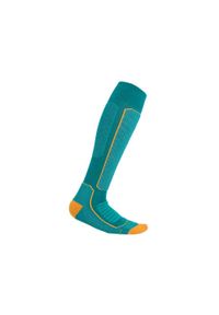 Skarpety Narciarskie Damskie Icebreaker Ski+ Medium OTC. Kolor: zielony. Sport: narciarstwo