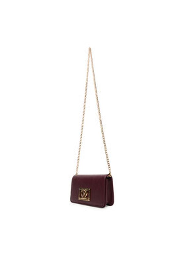 Love Moschino - LOVE MOSCHINO Torebka JC5602PP1NLI0552 Bordowy. Kolor: czerwony. Materiał: skórzane