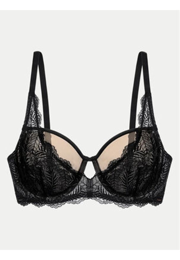 Dorina Biustonosz z fiszbiną Lennon FXWB0053LA157 Czarny. Kolor: czarny. Materiał: syntetyk