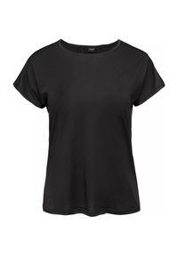 Hi-tec - T-shirt Damski Z Krótkim Rękawem Hine. Kolor: czarny. Długość rękawa: krótki rękaw. Długość: krótkie