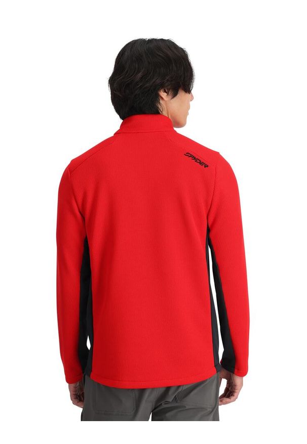 Bluza męska Spyder Bandit Full Zip. Kolor: czerwony