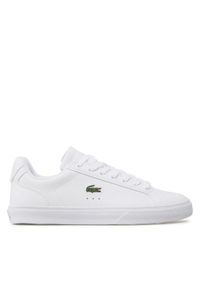 Lacoste Sneakersy Lerond Pro Bl 23 1 Cfa 745CFA004821G Biały. Kolor: biały. Materiał: skóra