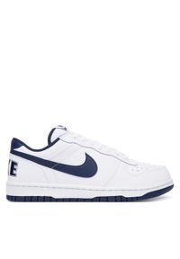 Nike Sneakersy Big Low 355152 Biały. Kolor: biały. Materiał: skóra