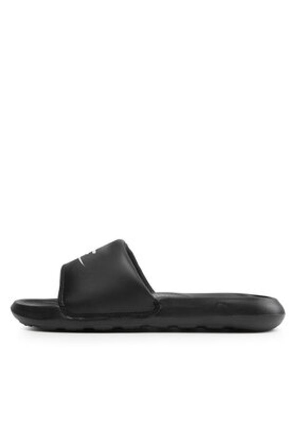 Nike Klapki Victori One Slide CN9677 005 Czarny. Kolor: czarny. Materiał: skóra