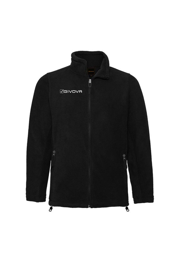 Bluza Polarowa Givova Alaska Czarna XL dla Mężczyzn. Kolor: czarny. Materiał: poliester. Sport: fitness