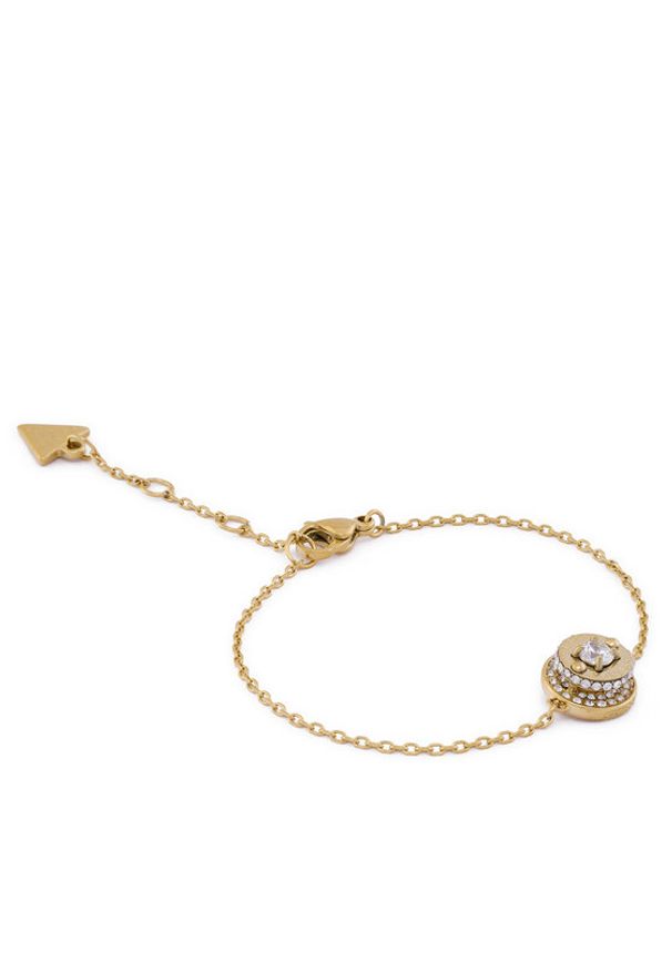 Guess Bransoletka JUBB05 555JW Złoty. Materiał: metalowe. Kolor: złoty