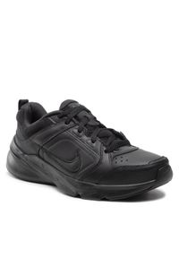 Nike Buty Defyallday DJ1196 001 Czarny. Kolor: czarny. Materiał: skóra
