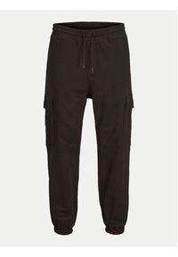 Jack & Jones Spodnie dresowe Kane 12263074 Czarny Relaxed Fit. Kolor: czarny. Materiał: bawełna #4