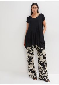 bonprix - Długi top. Kolor: czarny. Długość: długie #3