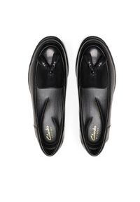 Clarks Loafersy Havisham Edge 26178703 Czarny. Kolor: czarny. Materiał: skóra #5