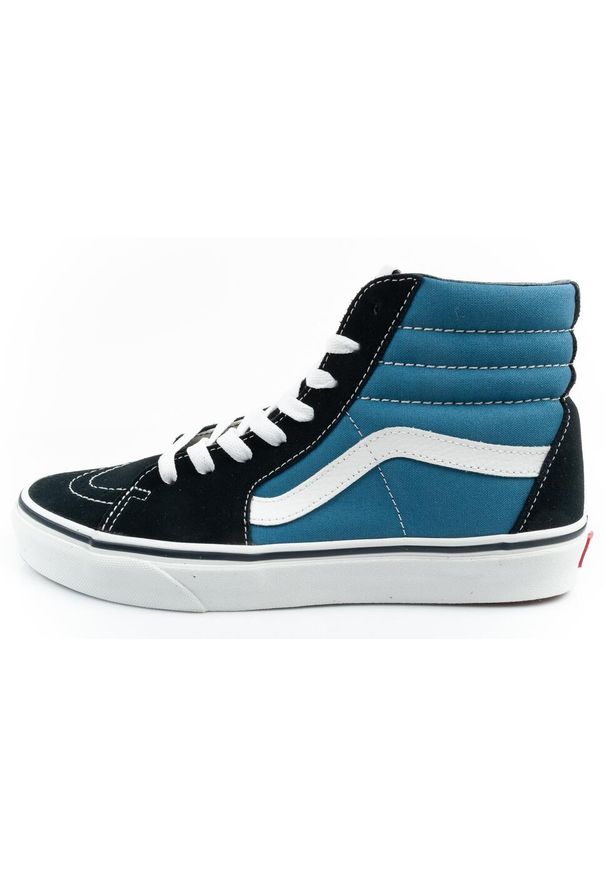 Buty trampki sportowe damskie Vans Sk8-Hi. Kolor: wielokolorowy, niebieski, czarny. Model: Vans SK8
