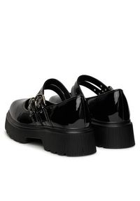 DeeZee Półbuty 2073-2 Czarny. Kolor: czarny. Materiał: materiał #6