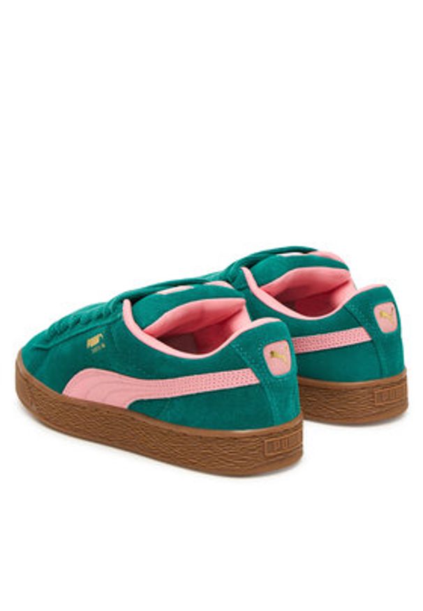 Puma Sneakersy Suede Xl Jr 396577 36 Zielony. Kolor: zielony. Materiał: zamsz, skóra. Model: Puma Suede