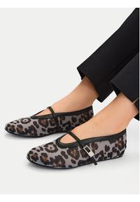 Eva Minge Baleriny EO-STORMI-LT24067-524 Czarny. Kolor: czarny. Materiał: materiał #5