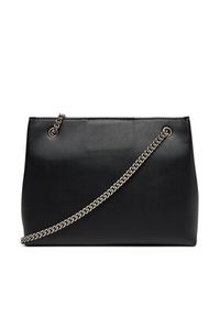 Calvin Klein Jeans Torebka Sculpted Chain Shoulder Bag LV04K3163G Czarny. Kolor: czarny. Materiał: skórzane #4