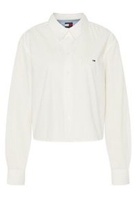 Tommy Jeans Koszula DW0DW19354 Biały Relaxed Fit. Kolor: biały. Materiał: bawełna #3
