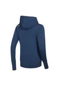 OCUN - Bluza z kapturem damska Ocun Hoodie. Typ kołnierza: kaptur. Kolor: niebieski. Materiał: polar. Sport: turystyka piesza
