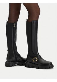 Love Moschino - LOVE MOSCHINO Kozaki JA26015G1NIA000041 Czarny. Kolor: czarny. Materiał: skóra #3