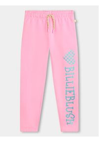 Billieblush Spodnie dresowe U20115 Różowy Regular Fit. Kolor: różowy. Materiał: bawełna #3