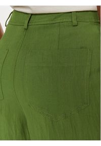 United Colors of Benetton - United Colors Of Benetton Spodnie materiałowe 47OZDF06F Zielony Regular Fit. Kolor: zielony. Materiał: wiskoza #2