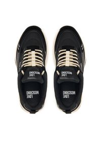 Love Moschino - LOVE MOSCHINO Sneakersy JA15426G1PIQO00A Czarny. Kolor: czarny. Materiał: skóra, zamsz #2