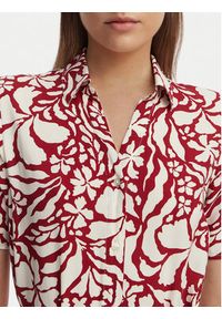 only - ONLY Sukienka koszulowa Yasmin 15357241 Czerwony Regular Fit. Kolor: czerwony. Materiał: wiskoza. Typ sukienki: koszulowe #4