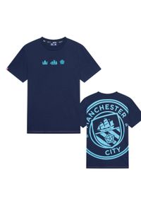 MANCHESTER CITY - Koszulka Manchester City dla mężczyzn. Kolor: niebieski. Materiał: bawełna. Sport: piłka nożna