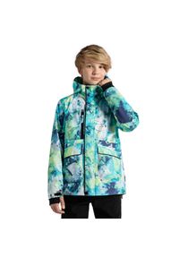 Kurtka turystyczna dla dzieci Lemon Explore WL5 wodoodporna ThermoTEX. Kolor: wielokolorowy. Materiał: poliester. Styl: sportowy. Sport: turystyka piesza #1