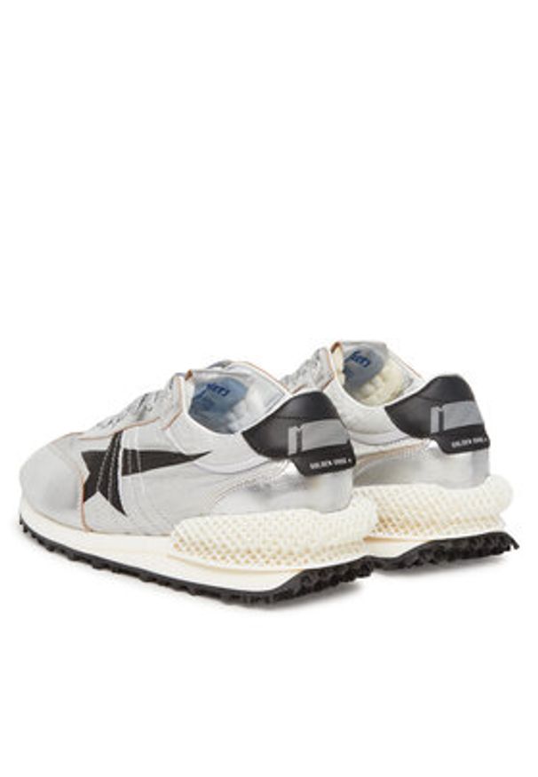 GOLDEN GOOSE Sneakersy GMF00684.F005667 60246 Srebrny. Kolor: srebrny. Materiał: materiał