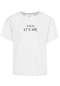 Victoria Victoria Beckham T-Shirt 2220JTS001339A Biały Regular Fit. Kolor: biały. Materiał: bawełna #3