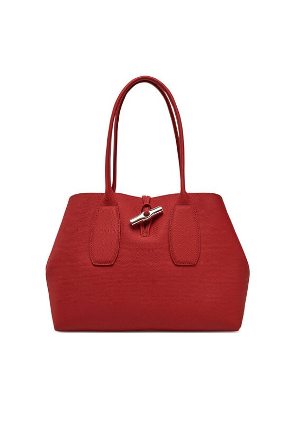 Longchamp Torebka 10060HPN Czerwony. Kolor: czerwony. Materiał: skórzane