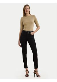 Lauren Ralph Lauren Bluzka 200654963177 Beżowy Slim Fit. Kolor: beżowy. Materiał: bawełna #5