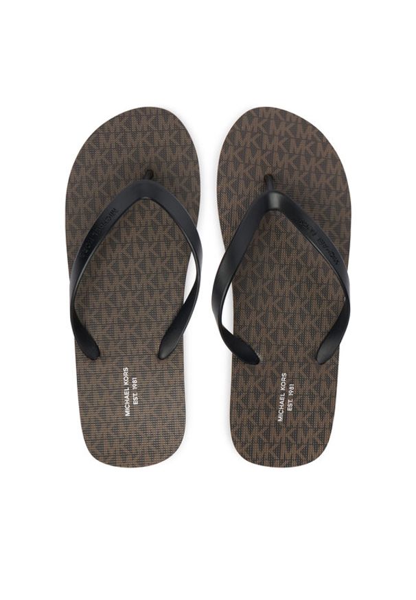 MICHAEL Michael Kors Japonki 42S2TRFA2Q Brązowy. Kolor: brązowy. Materiał: syntetyk