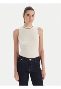 Marciano Guess Sweter 5BGR03 5782Z Écru Regular Fit. Materiał: syntetyk