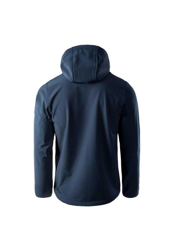 Elbrus - Męska Kurtka Soft Shell Iver. Kolor: niebieski. Materiał: softshell. Sport: turystyka piesza
