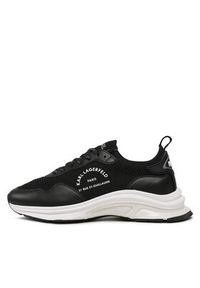 Karl Lagerfeld - KARL LAGERFELD Sneakersy KL53138 Czarny. Kolor: czarny. Materiał: materiał #3