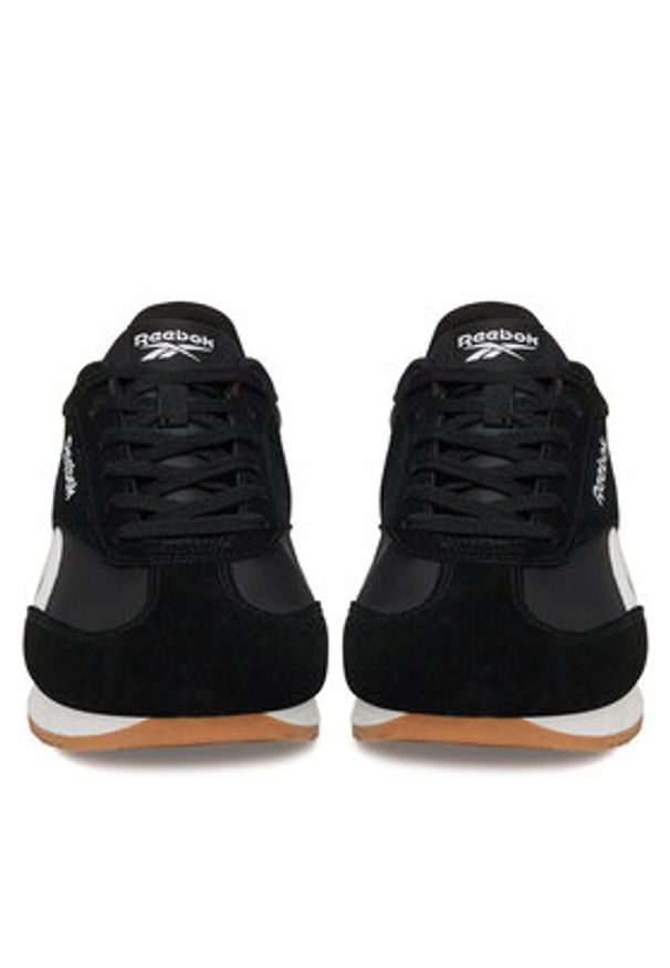 Reebok Sneakersy FIORI AR30309MBWT Czarny. Kolor: czarny. Materiał: zamsz, skóra