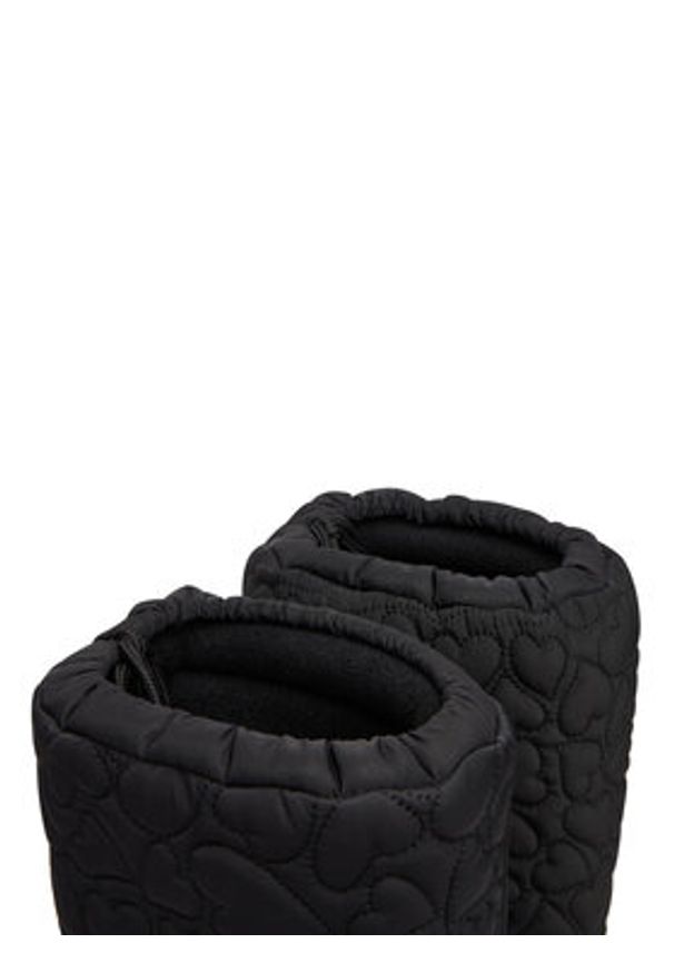 Love Moschino - LOVE MOSCHINO Śniegowce JA26032G1NISE00B Czarny. Kolor: czarny. Materiał: materiał