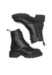 Badura Trzewiki 70307 Czarny. Kolor: czarny. Materiał: skóra #4
