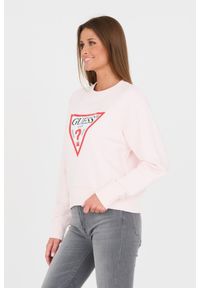 Guess - GUESS Różowa bluza Original Fleece. Kolor: różowy #5