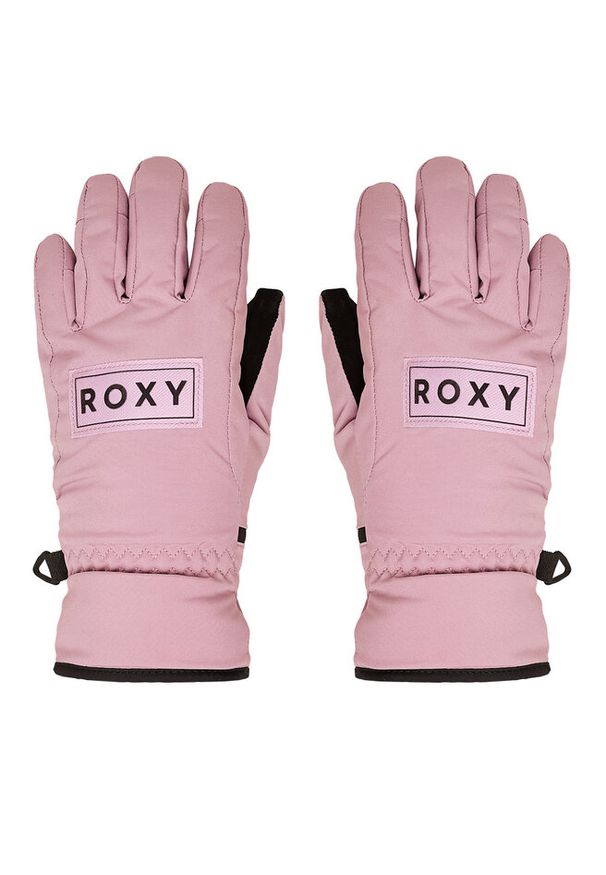 Rękawice narciarskie Roxy. Kolor: różowy. Sport: narciarstwo