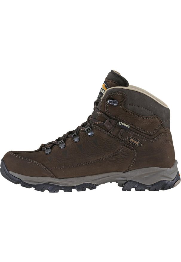 MEINDL - Buty trekkingowe męskie Meindl Ohio 2 Gtx. Wysokość cholewki: za kostkę. Zapięcie: sznurówki. Kolor: czerwony, wielokolorowy, brązowy. Materiał: materiał. Szerokość cholewki: normalna