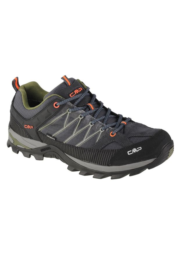 Buty trekkingowe męskie CMP RIGEL LOW. Kolor: wielokolorowy, czarny, szary