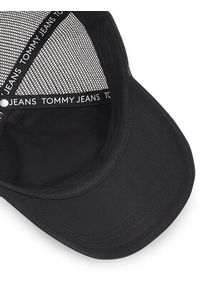 Tommy Jeans Czapka z daszkiem Tjm Heritage Trucker Cap AM0AM13287 Czarny. Kolor: czarny. Materiał: bawełna, materiał