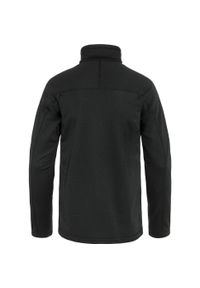 Fjällräven - Bluza polarowa męska Fjallraven Abisko Lite Fleece Half Zip. Kolor: czarny. Materiał: polar