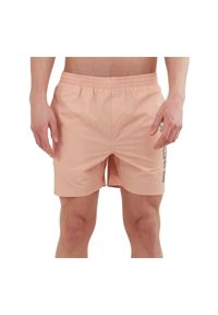 FUNDANGO - Męskie kąpielówki Fundango Bono. Kolor: różowy #1