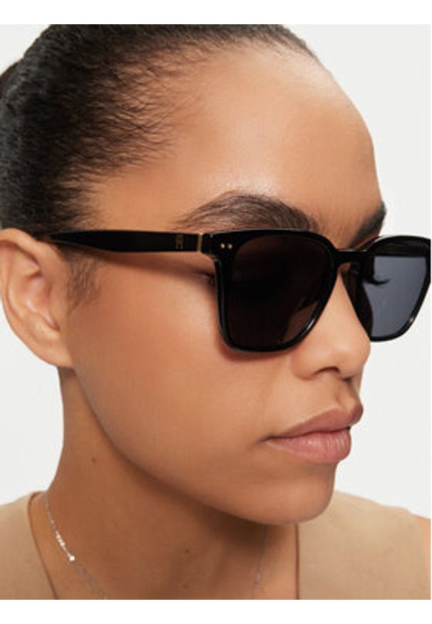 TOMMY HILFIGER - Tommy Hilfiger Okulary przeciwsłoneczne 2158/S Czarny. Kolor: czarny