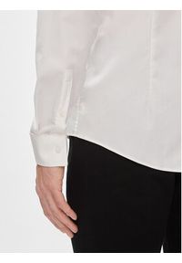 Calvin Klein Koszula K10K112301 Biały Slim Fit. Kolor: biały. Materiał: bawełna #4
