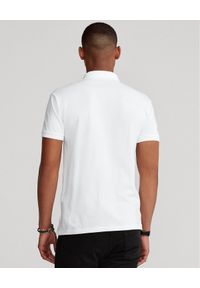 Ralph Lauren - RALPH LAUREN - Koszulka Polo Slim Fit. Typ kołnierza: polo. Kolor: biały. Materiał: bawełna. Wzór: aplikacja, haft. Styl: klasyczny #4